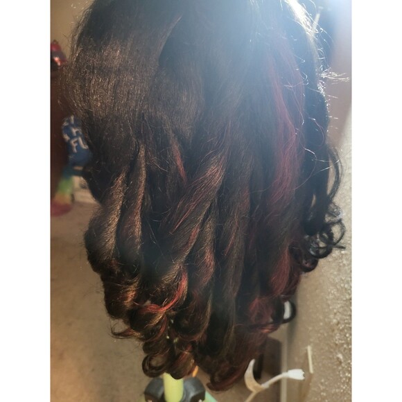 New Ombre Kinky Curly wig with tags - Picture 6 of 12